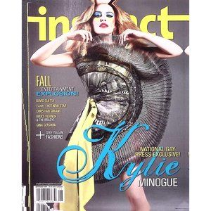 INSTINCT MAGAZINE 9-2009 KYLIE MINOGUE DAVID GUETTA CHRISTIAN SIRIANO Z2235